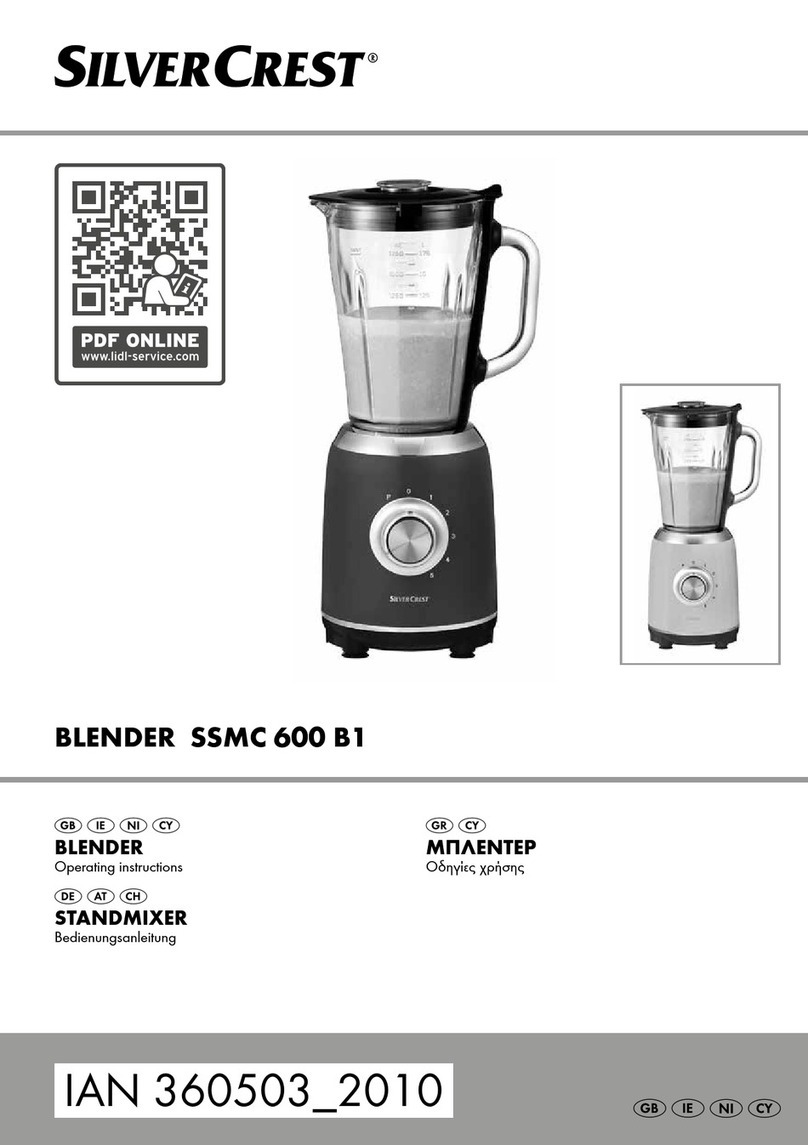 Silvercrest 360503-2010 User manual