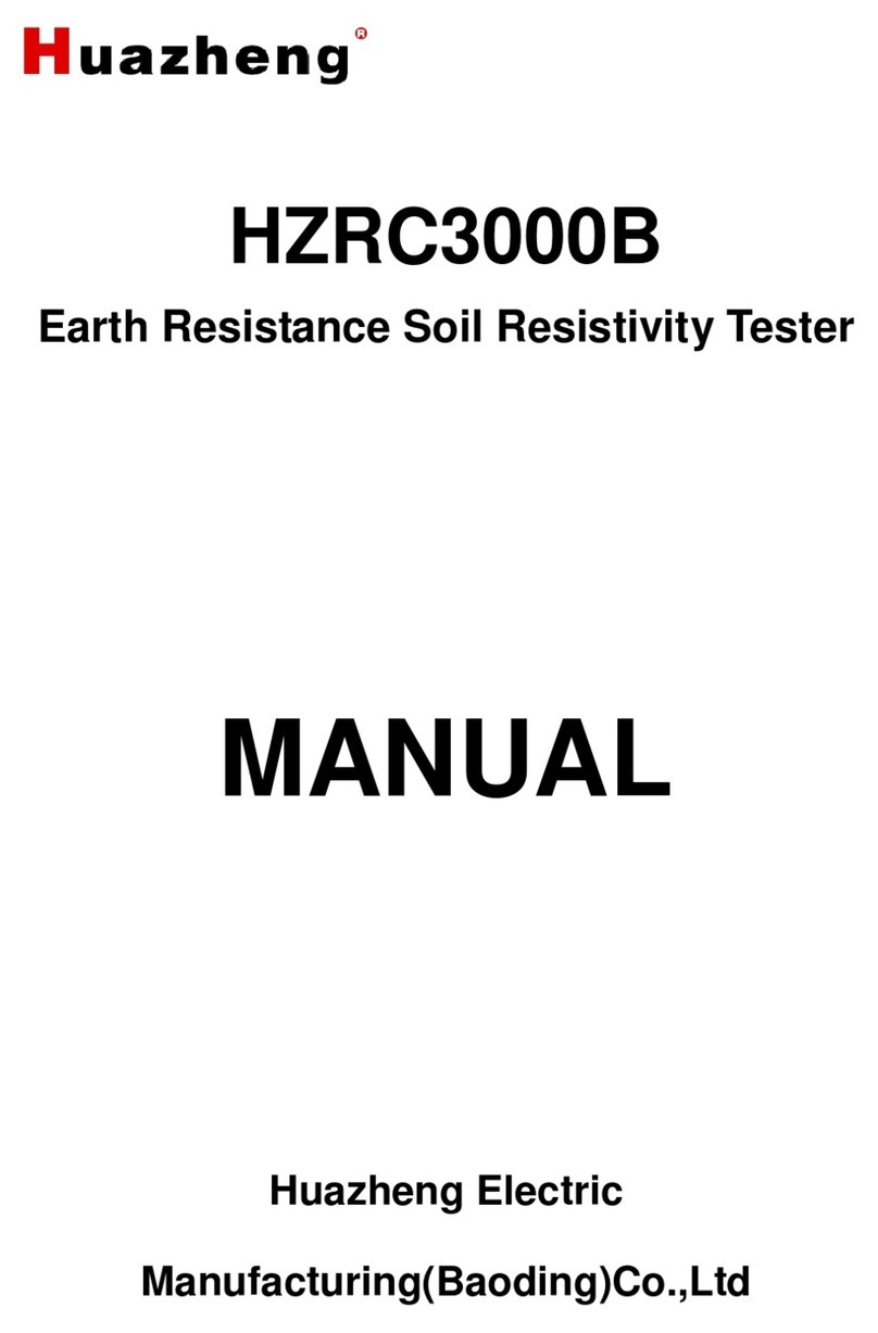 Huazheng HZRC3000B User manual