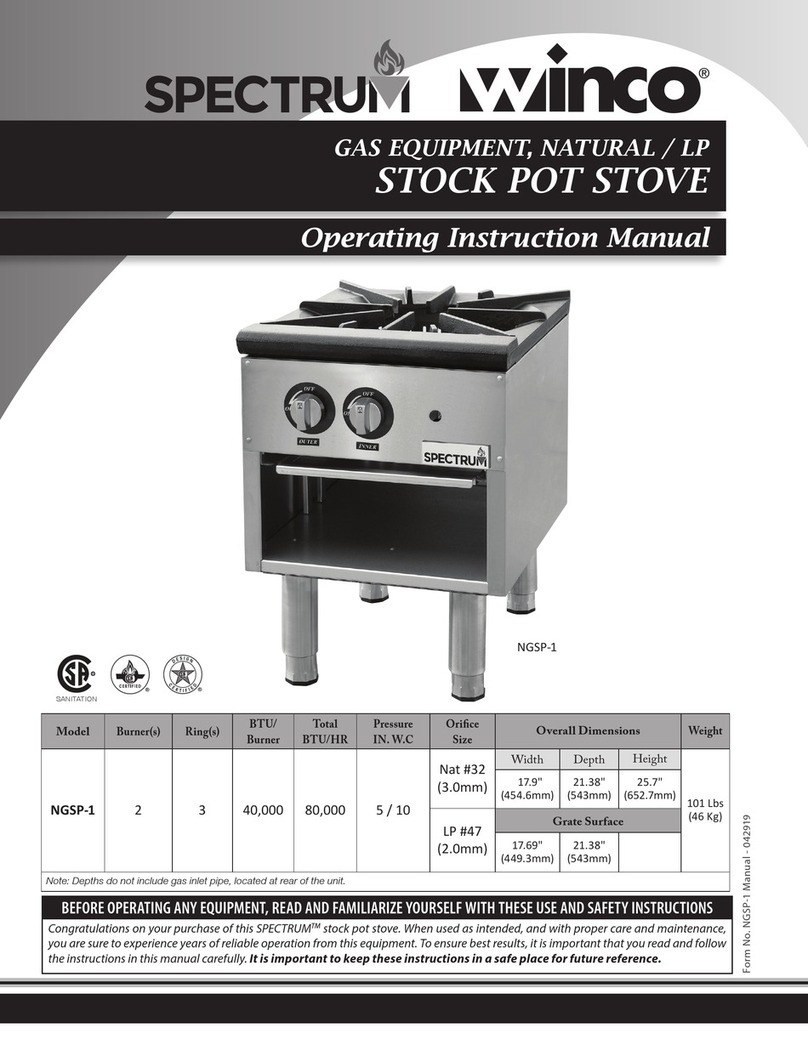 Spectrum winco NGSP-1 Instruction Manual
