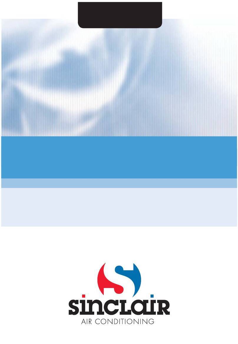 Sinclair ASC BI Series User manual Sinclair ASC BI Series User manual