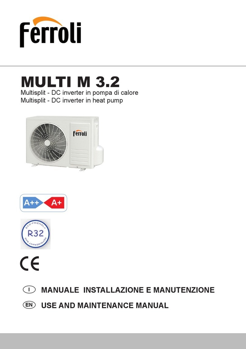 Ferroli MULTI M 3.2 User manual Ferroli MULTI M 3.2 User manual