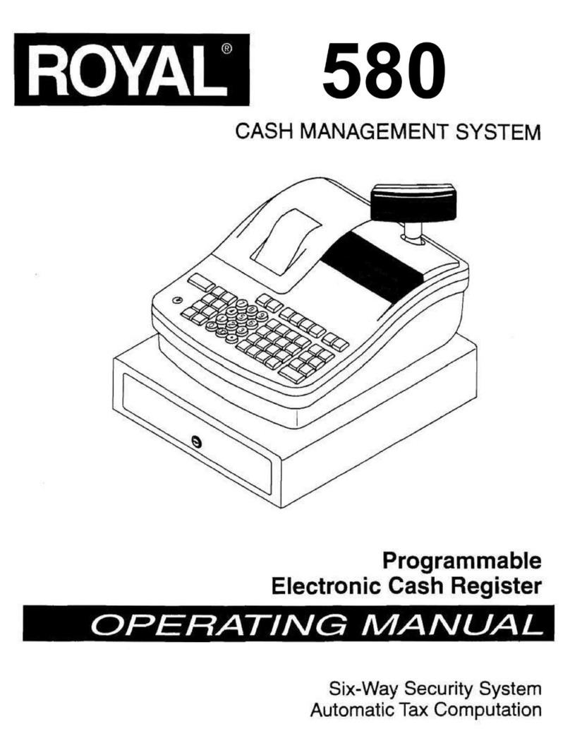 Royal 580 operating manual