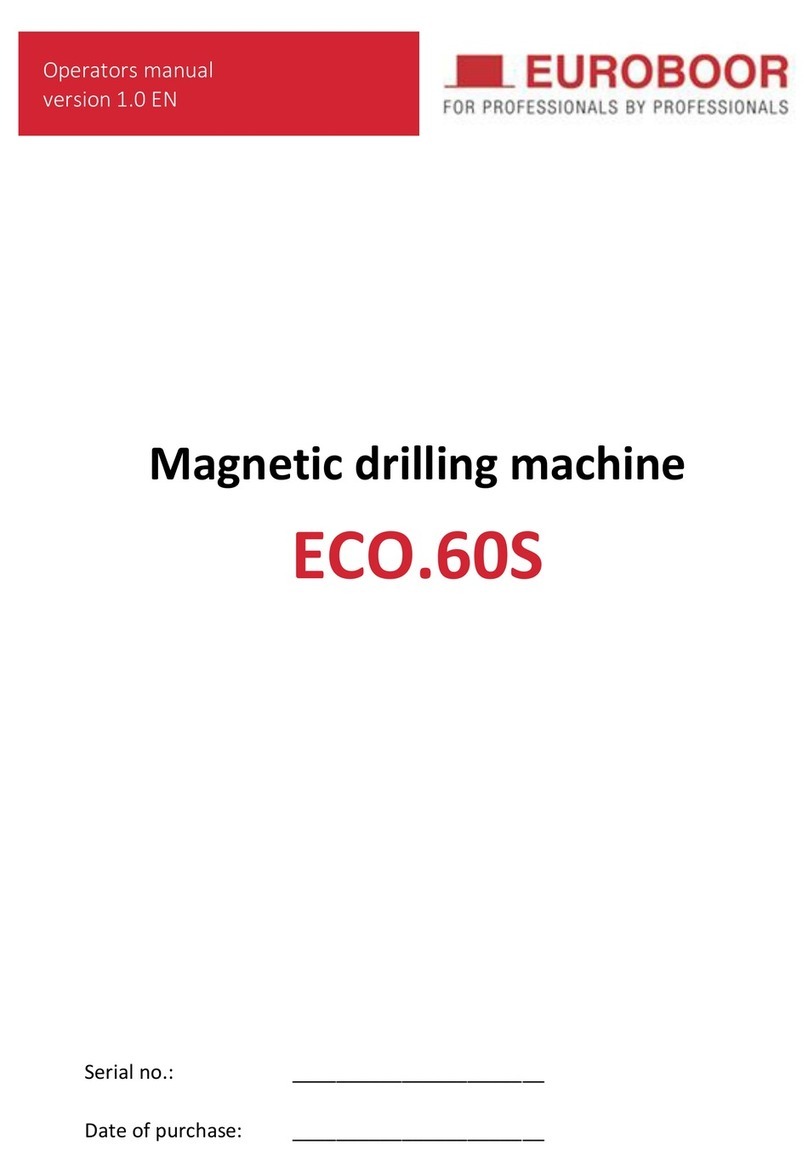 Euroboor ECO.60S User manual