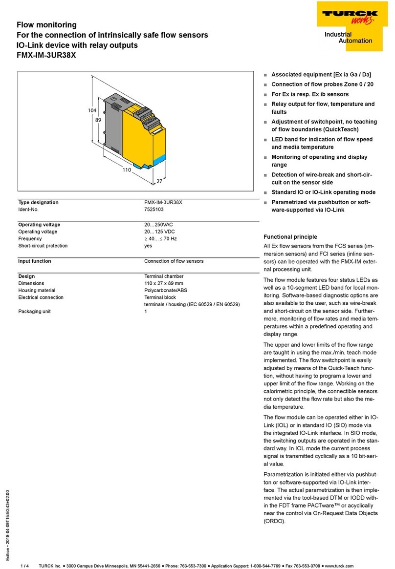 turck FMX-IM-3UR38X User manual