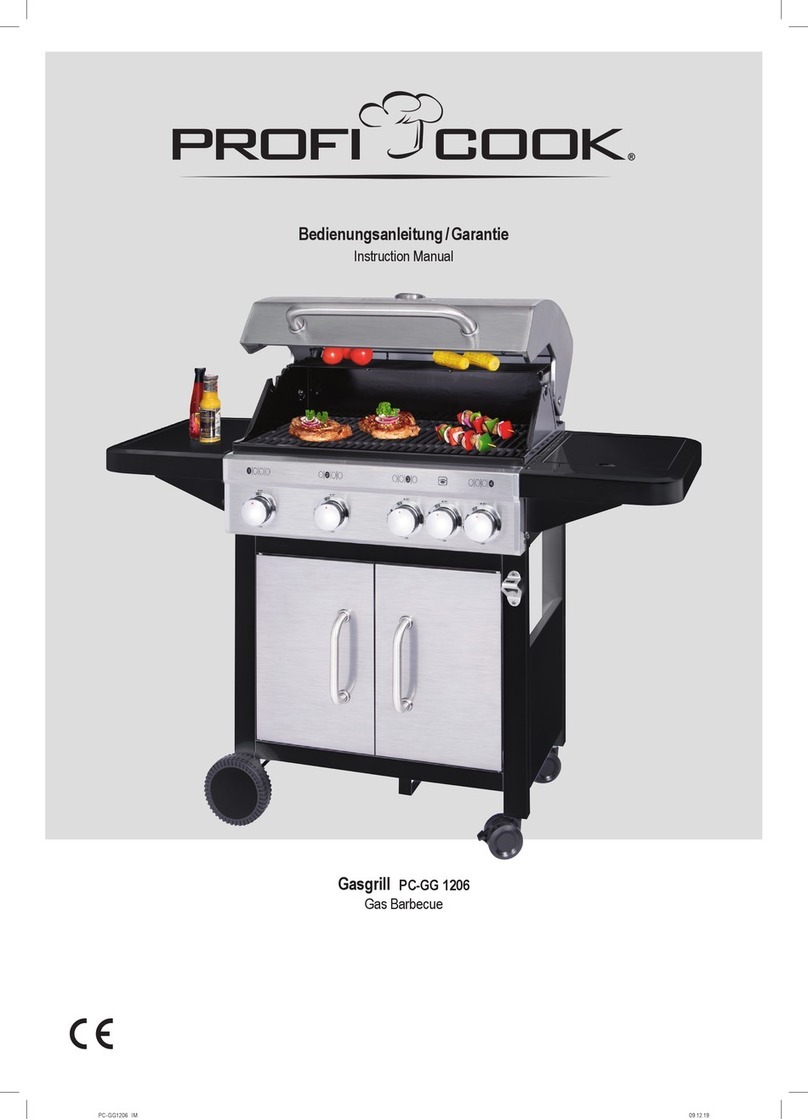 Proficook PC-GG 1206 User manual