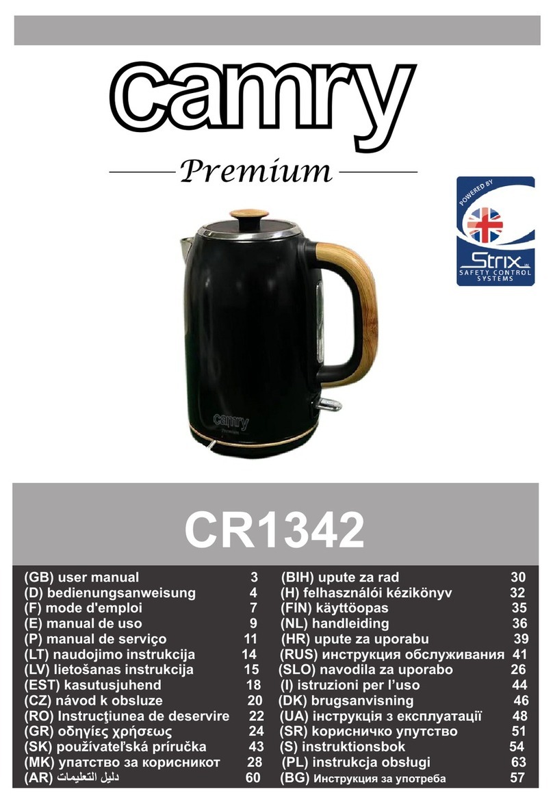 camry Premium CR1342 user manual