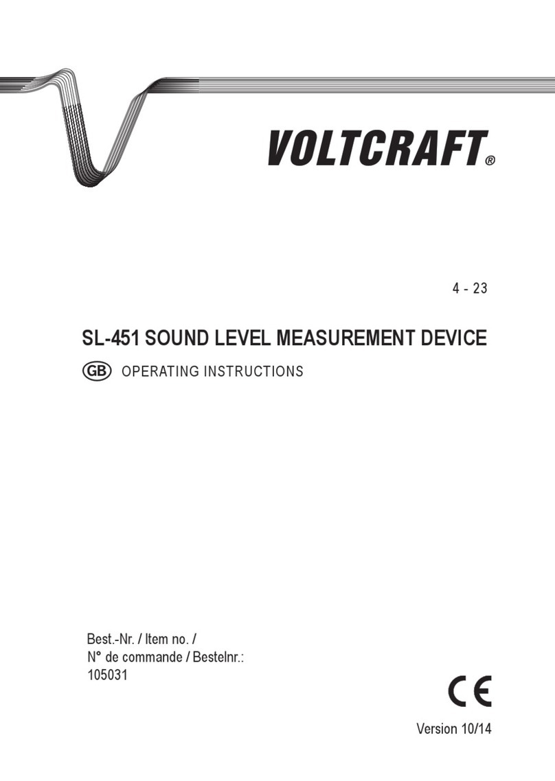 VOLTCRAFT 105031 User manual