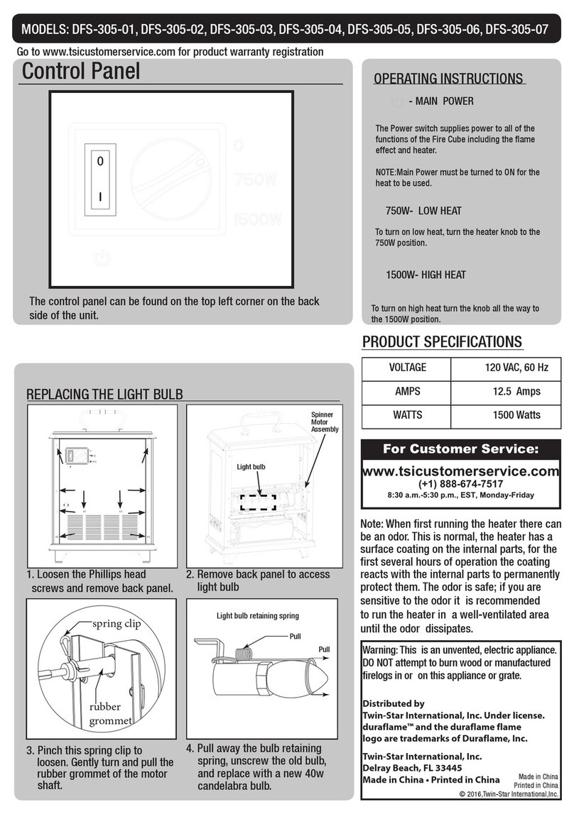 Twin-Star International DFS-305-06 operating instructions