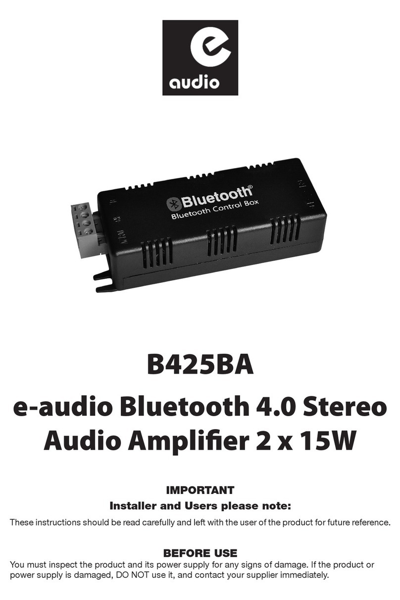 e-audio B425BA manual