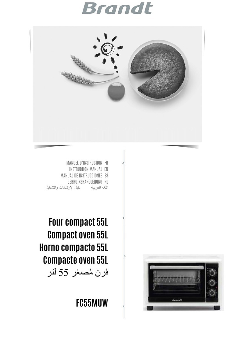 Brandt FC55MUW User manual