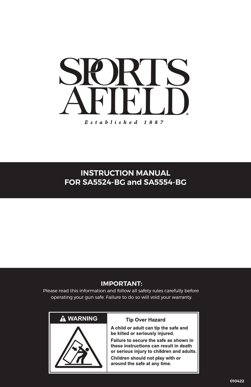 SPORTS AFIELD FOR SA5524-BG instruction manual SPORTS AFIELD FOR SA5524-BG instruction manual