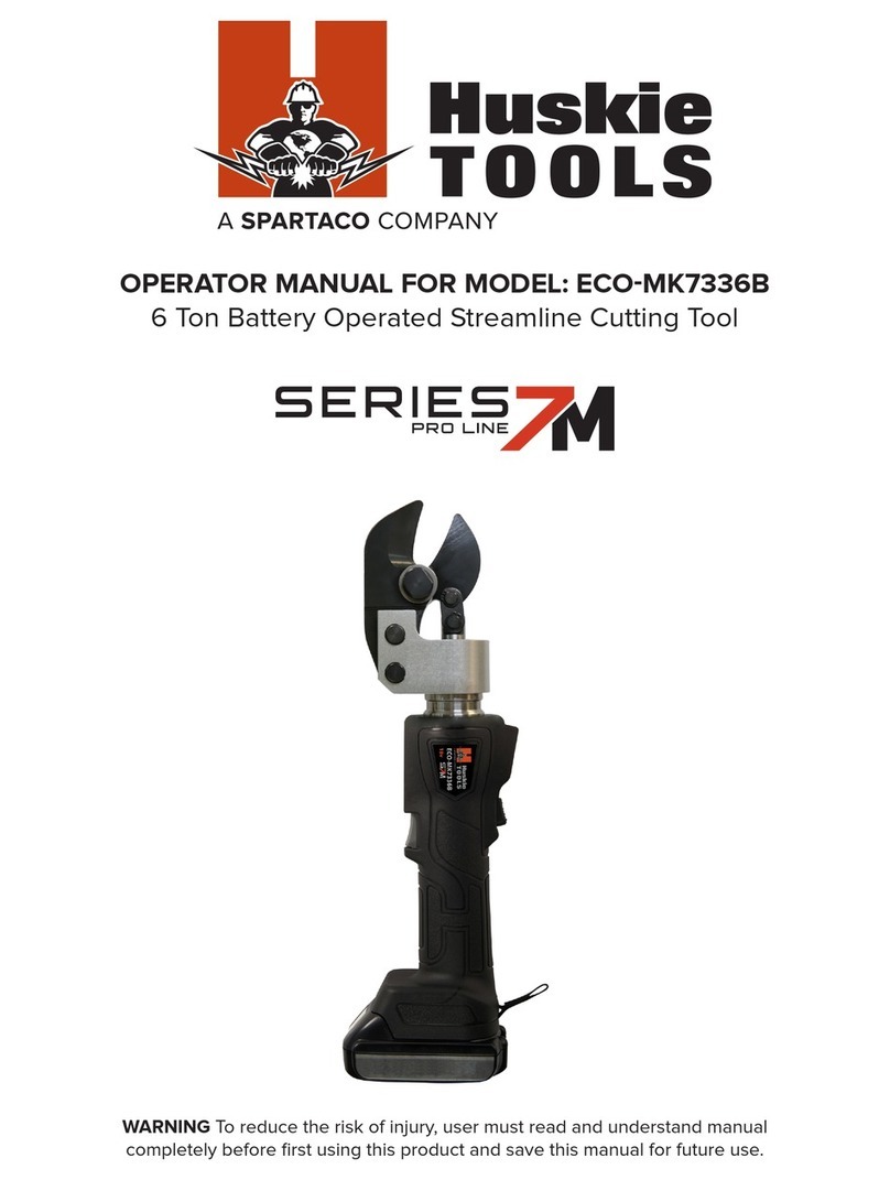Sparta Huskie Tools Pro line Series Operator's manual