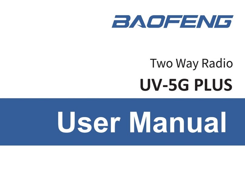 Baofeng UV-5G PLUS User manual