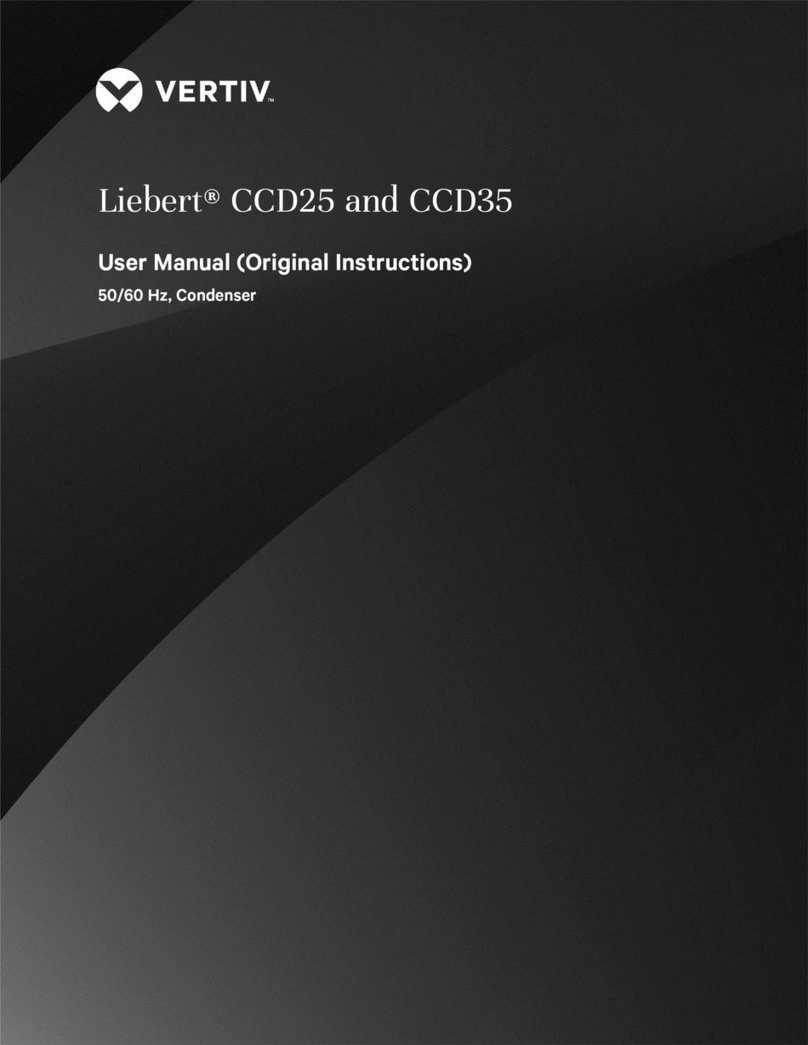 Vertiv Liebert CCD25 user manual
