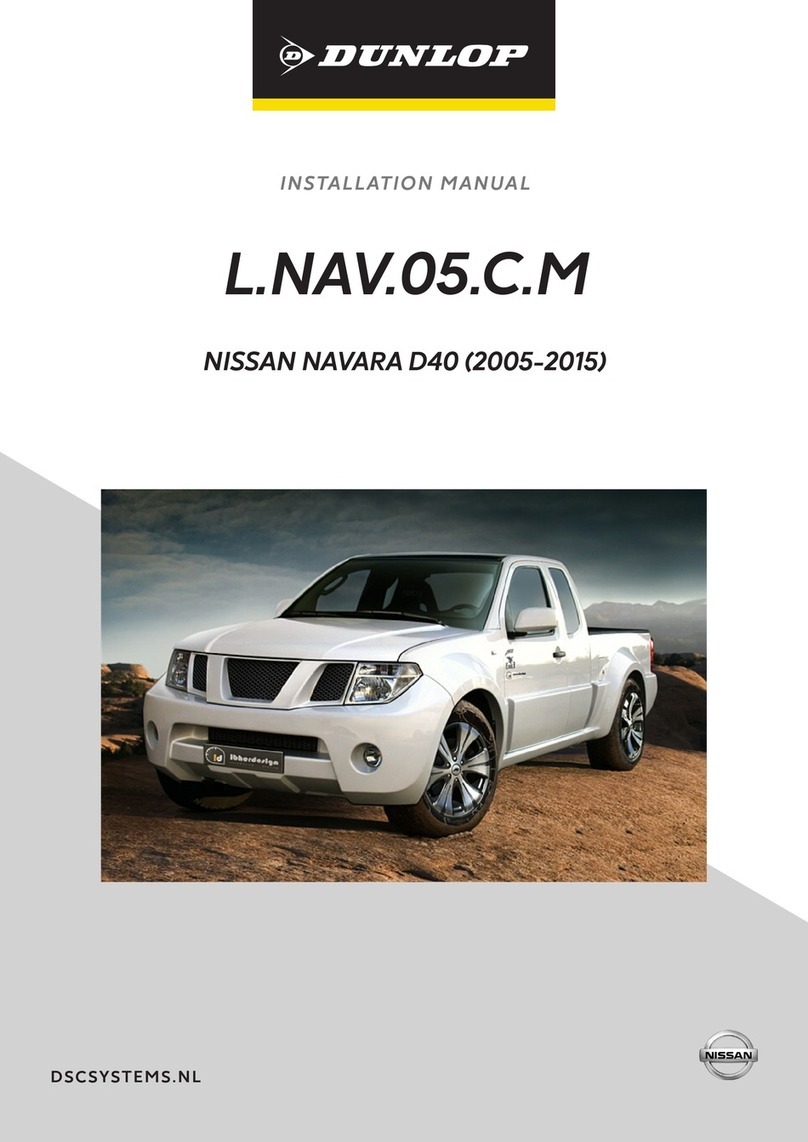 Dunlop L.NAV.05.C.M installation manual