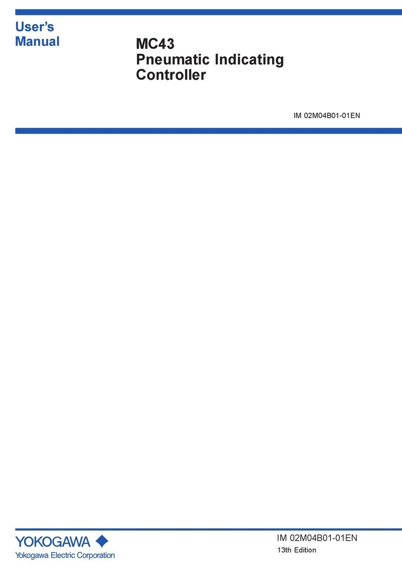 YOKOGAWA MC43 User manual