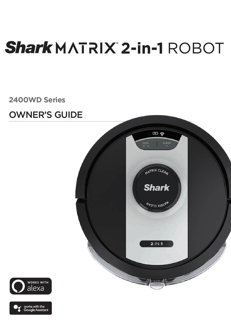 Shark MATRIX 2-in1 RV2400WD Series User manual Shark MATRIX 2-in1 RV2400WD Series User manual