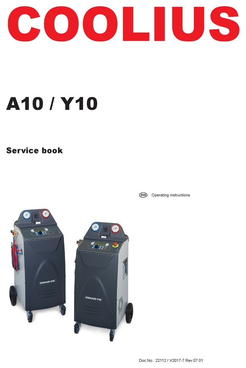 COOLIUS A10 operating instructions