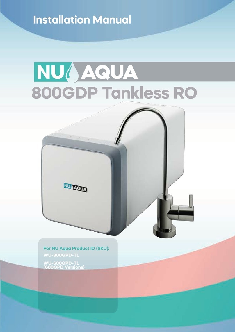 NU Aqua Efficiency Series installation manual