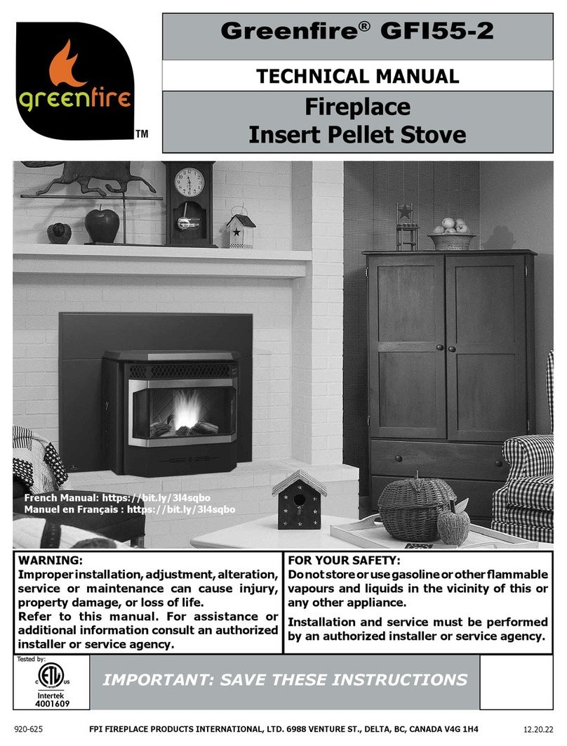 FPI Greenfire GFI55-2 User manual