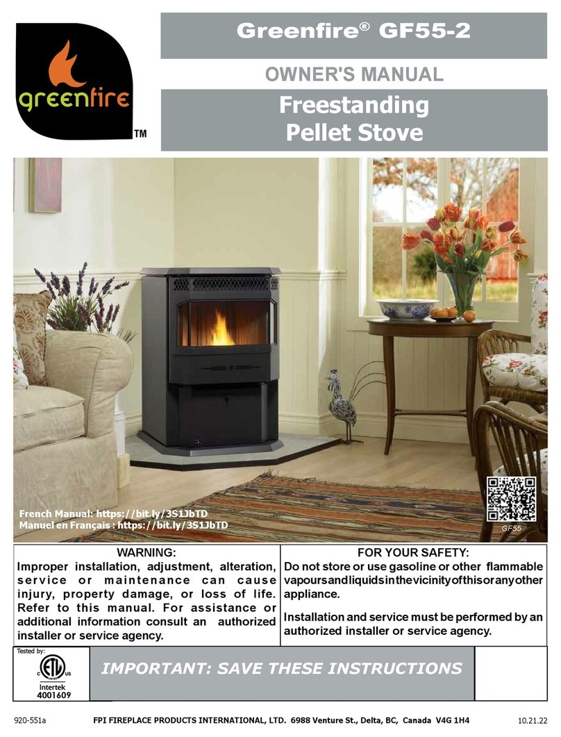 FPI Greenfire GF55-2 User manual