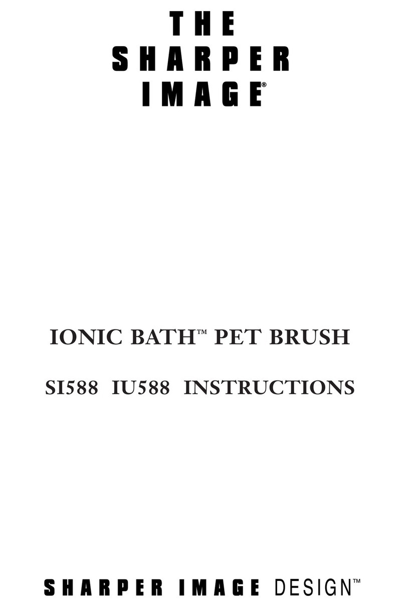 Sharper Image IONIC BATH SI588 instructions