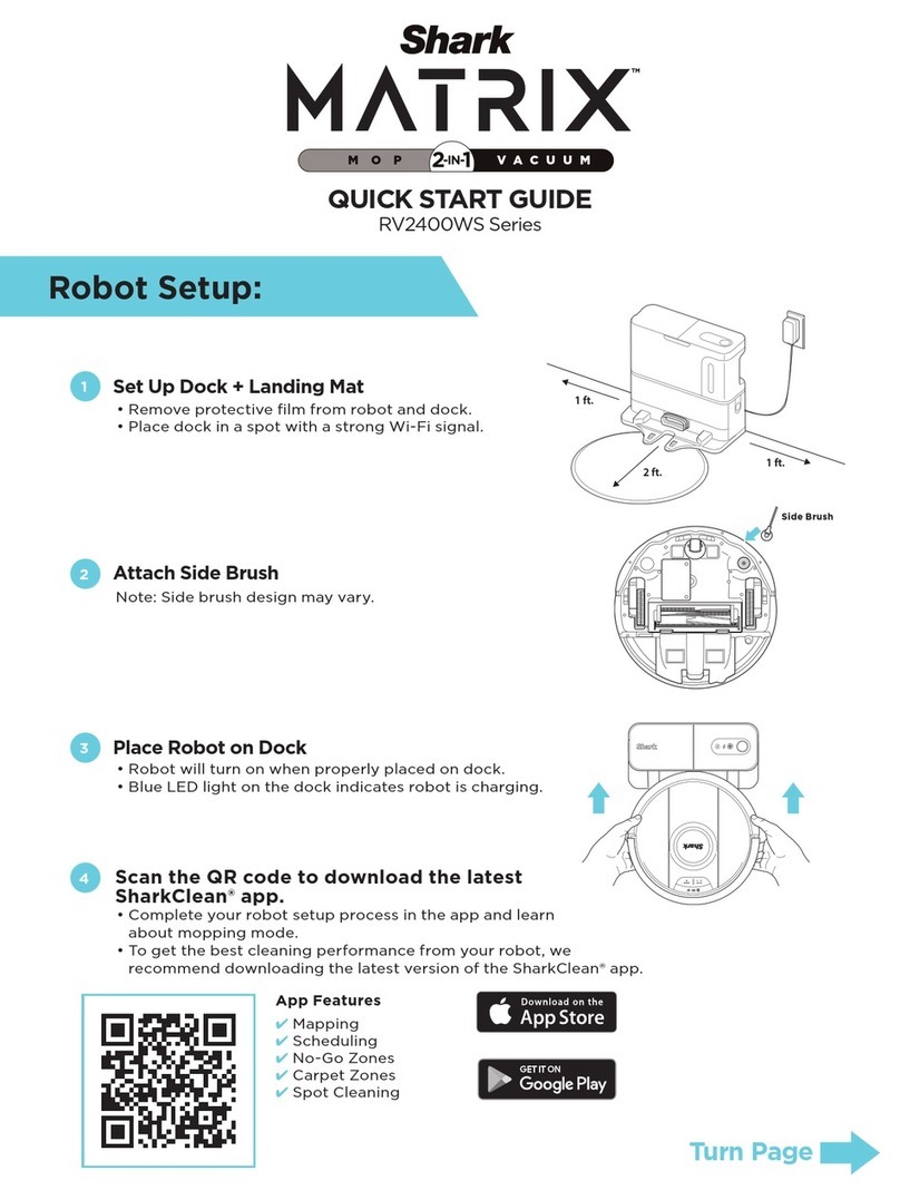 Shark MATRIX RV2400WS Series quick start guide