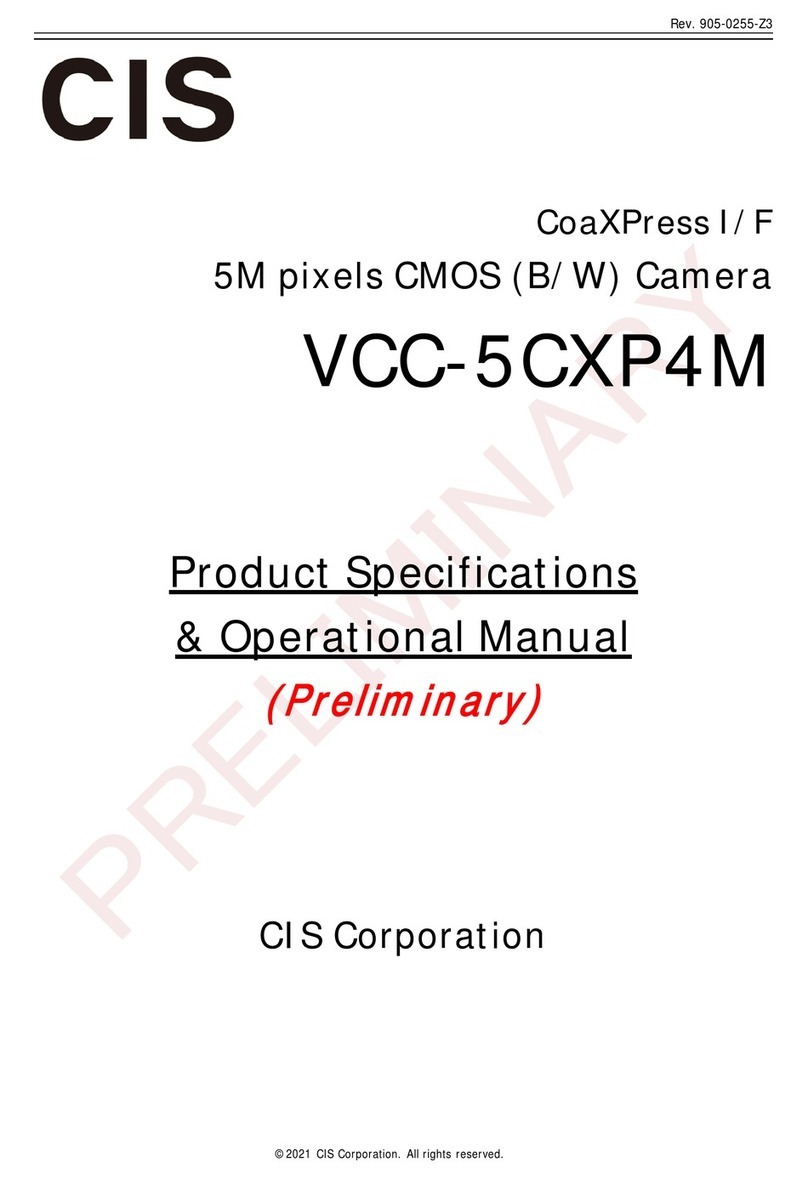 CIS VCC-5CXP4M Quick start guide