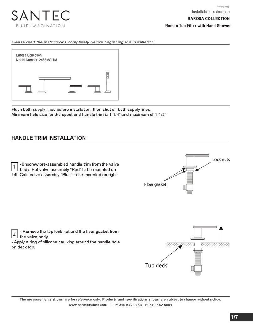 Santec BAROSA 2455MC-TM User manual