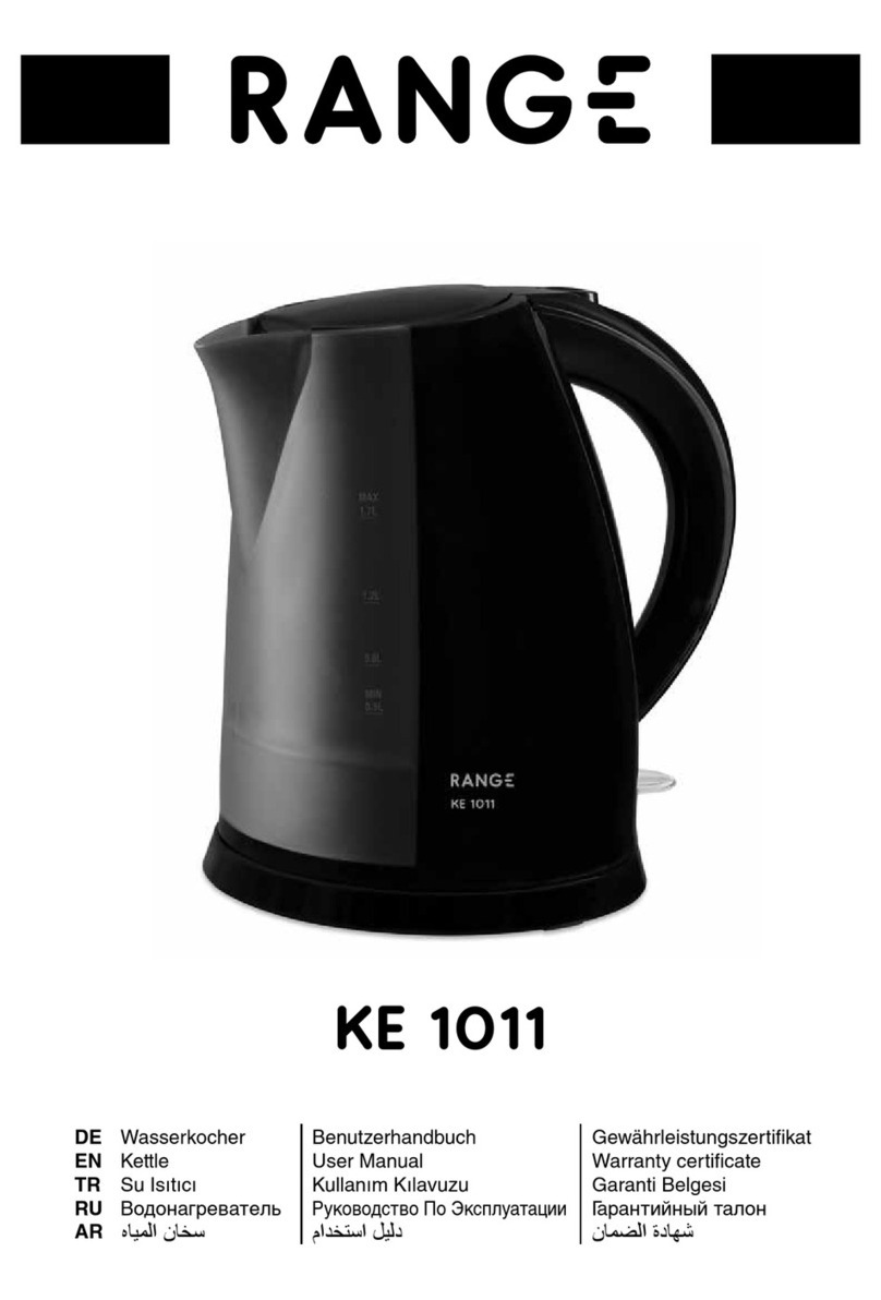 Range KE 1011 user manual