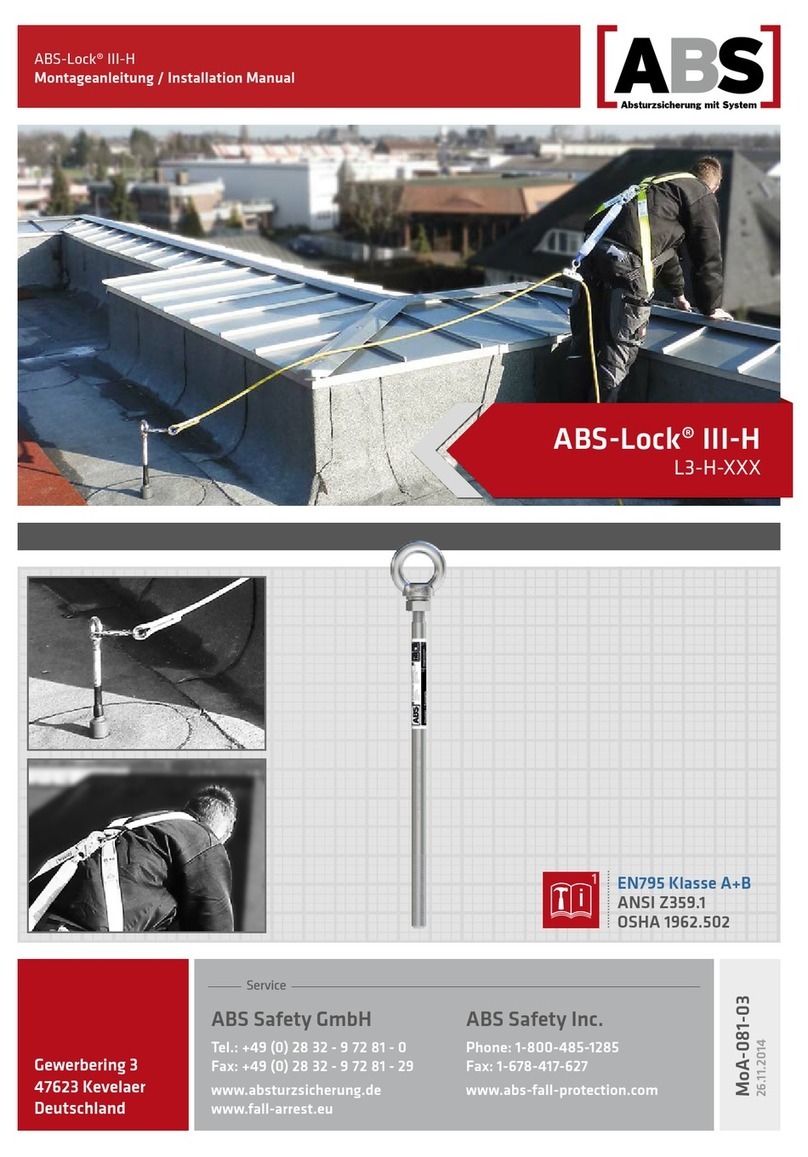 ABS ABS-Lock III-H Series User manual ABS ABS-Lock III-H Series User manual