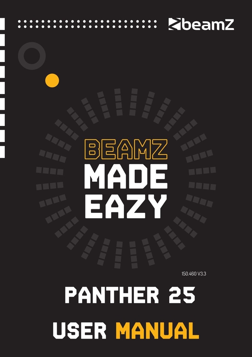 Beamz Panther 25 User manual
