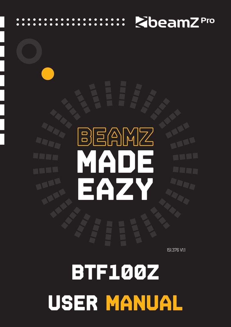 Beamz Pro 151.376 V1.1 user manual Beamz Pro 151.376 V1.1 user manual