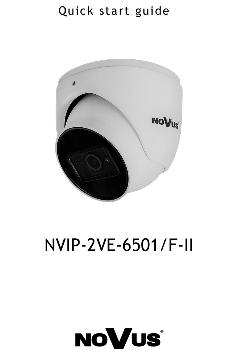 Novus NVIP-2VE-6501/F-II quick start guide