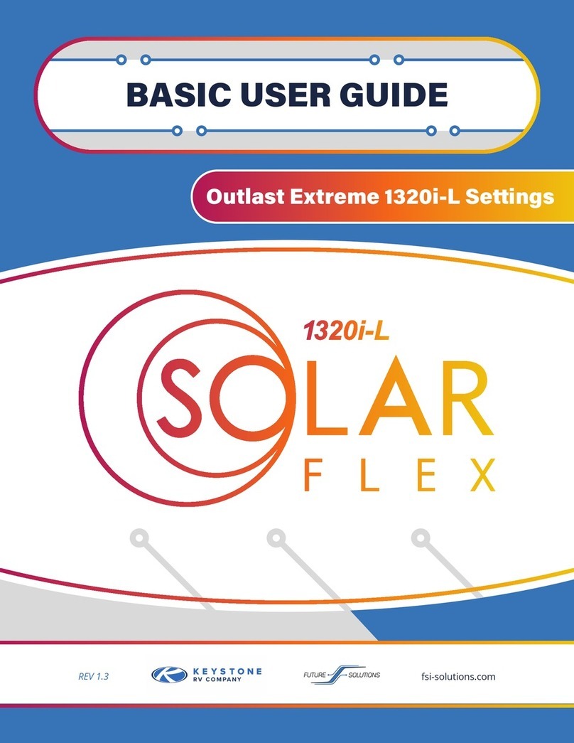 Keystone RV Outlast Extreme 1320i-L Basic user's guide