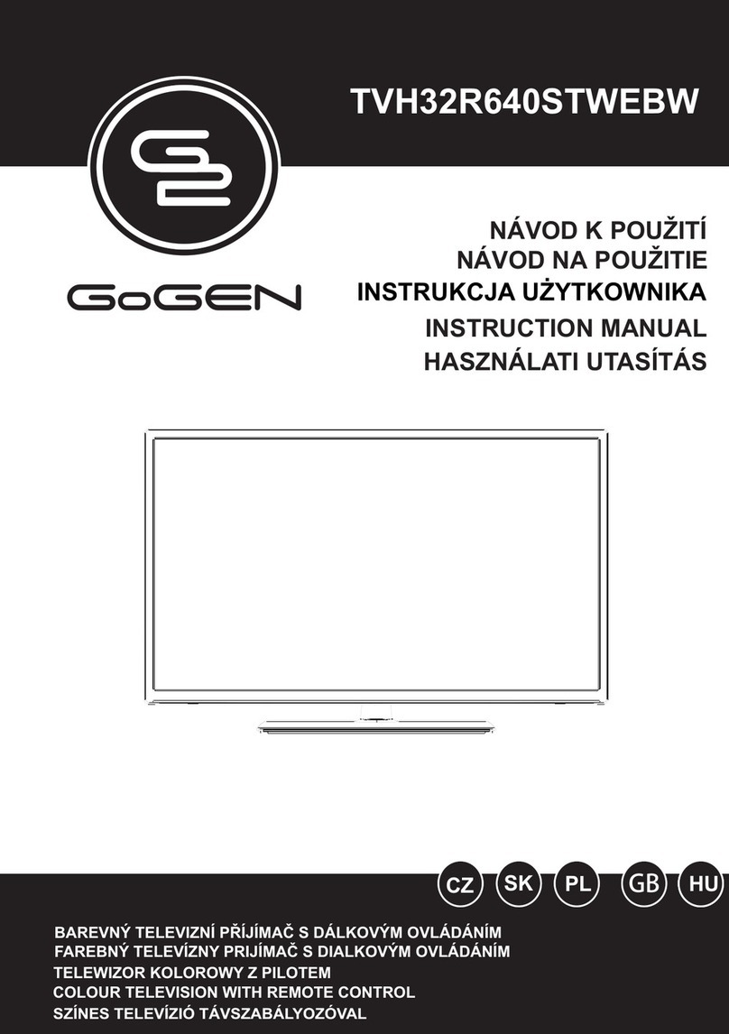 Gogen TVH32R640STWEBW User manual