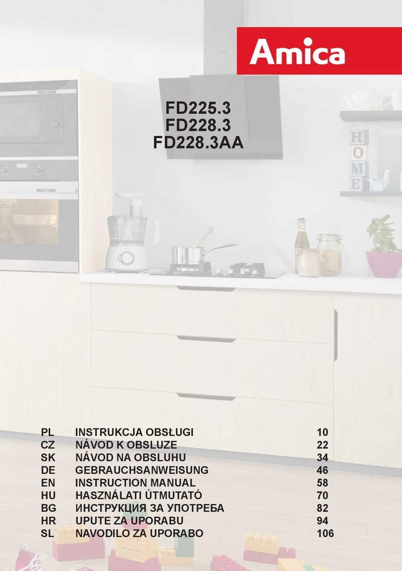 Amica FD225.3 User manual
