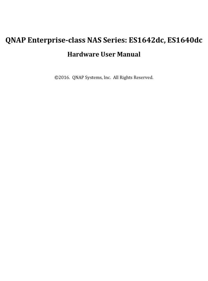 QNAP ES1642dc Instructions for use
