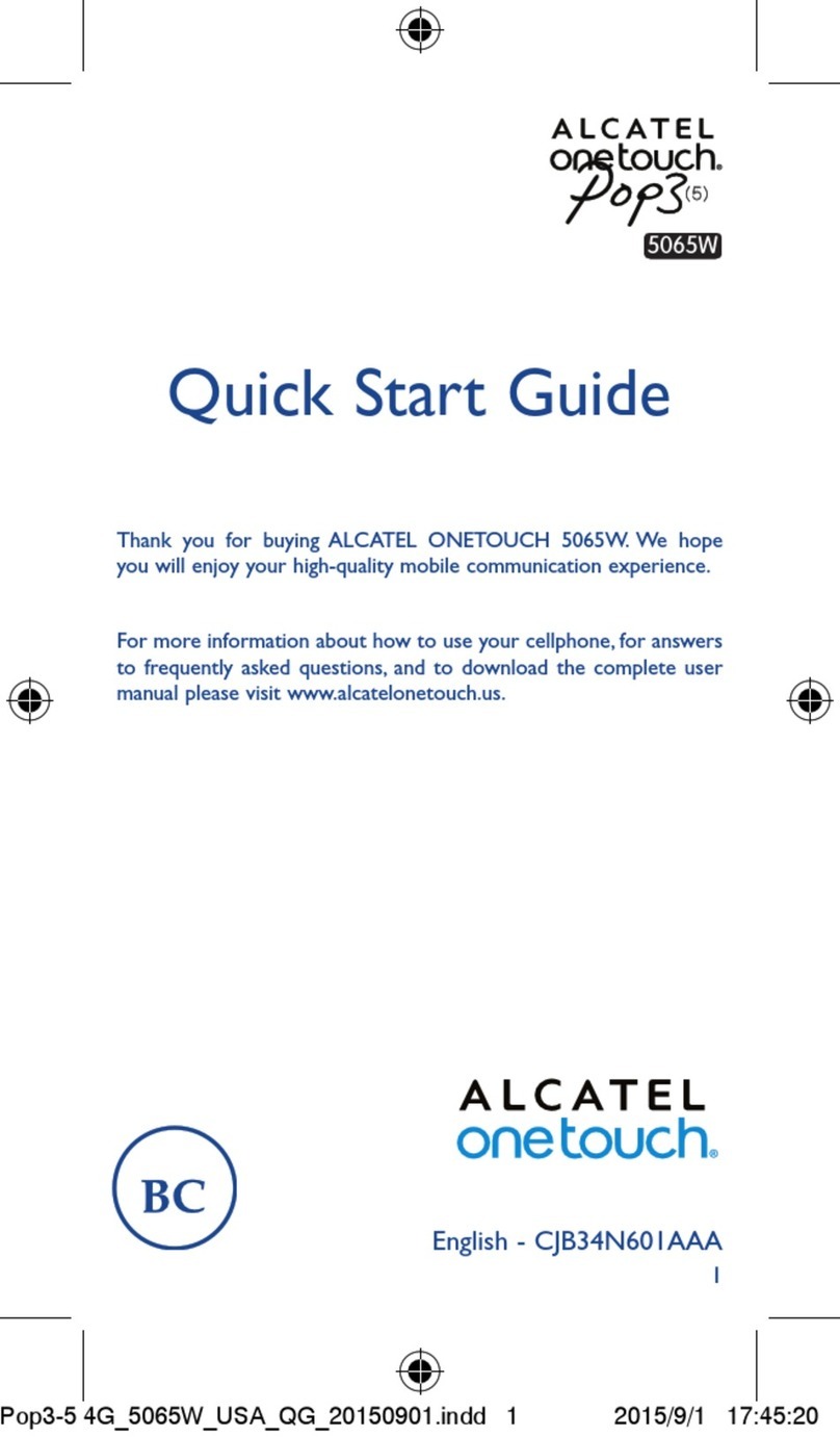 Alcatel 5065W User manual