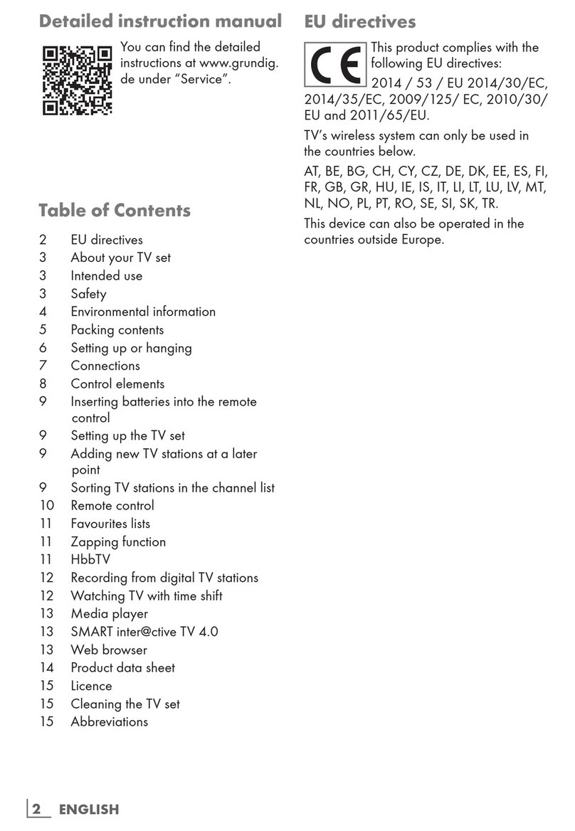 Grundig 55GFB6627 User manual