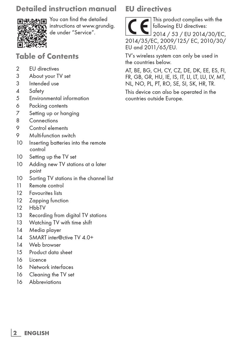 Grundig 55GUB9772 User manual