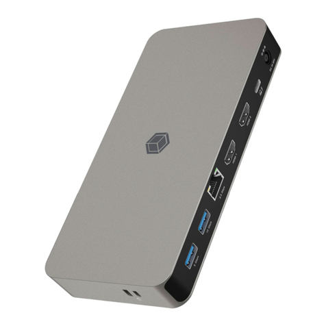 Icy Box USB4 IB-DK2880-C41 User manual