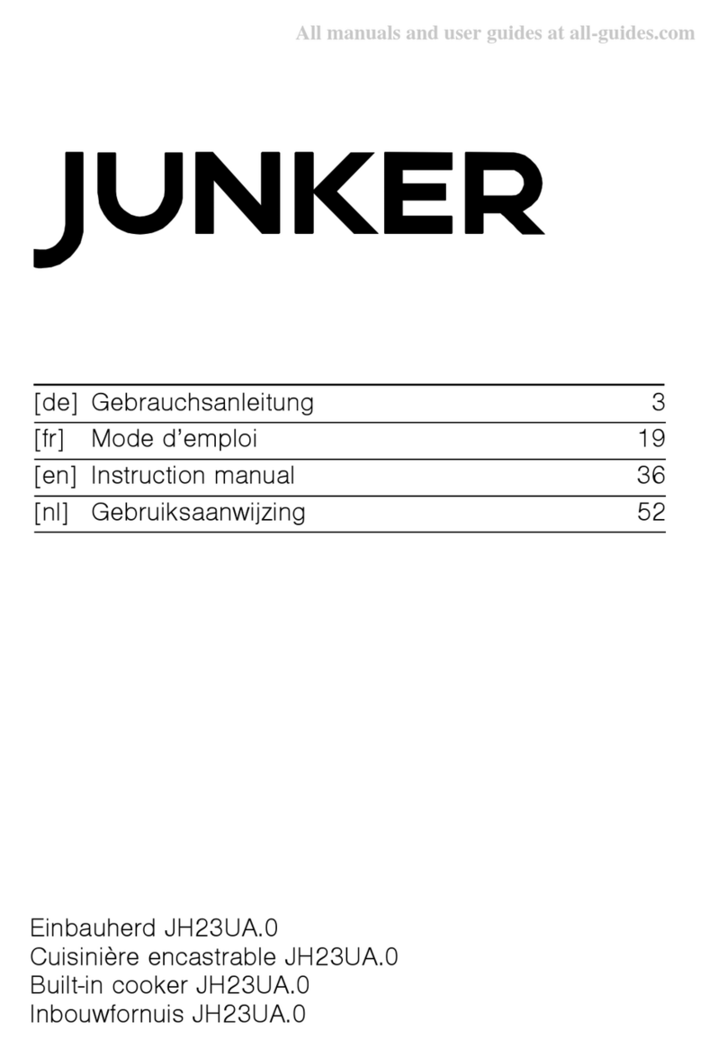 Junker JH23UA.0 User manual