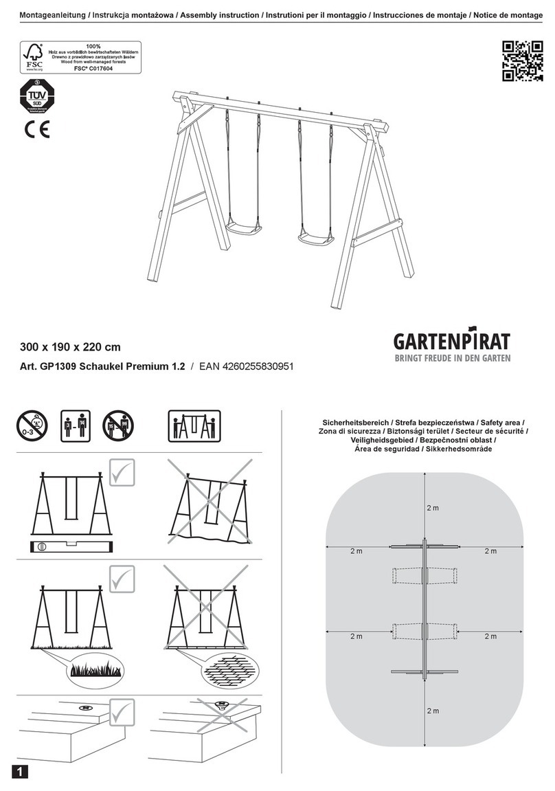 gartenpirat Premium 1.2 GP1309 Assembly instruction