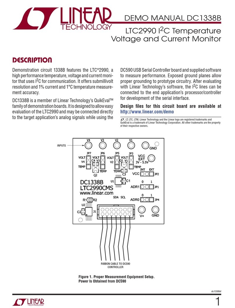 Linear Technology DC1338B Quick setup guide