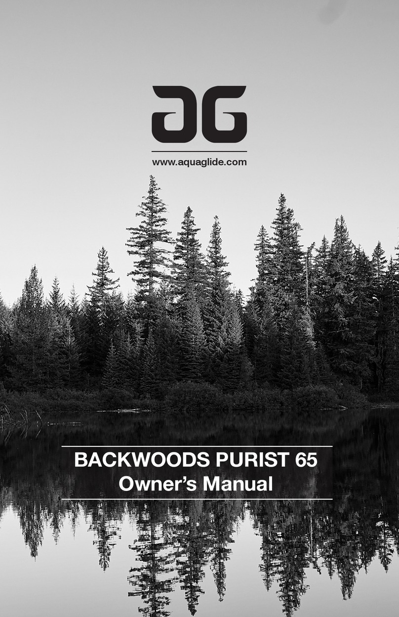 Aquaglide BACKWOODS PURIST 65 owner's manual