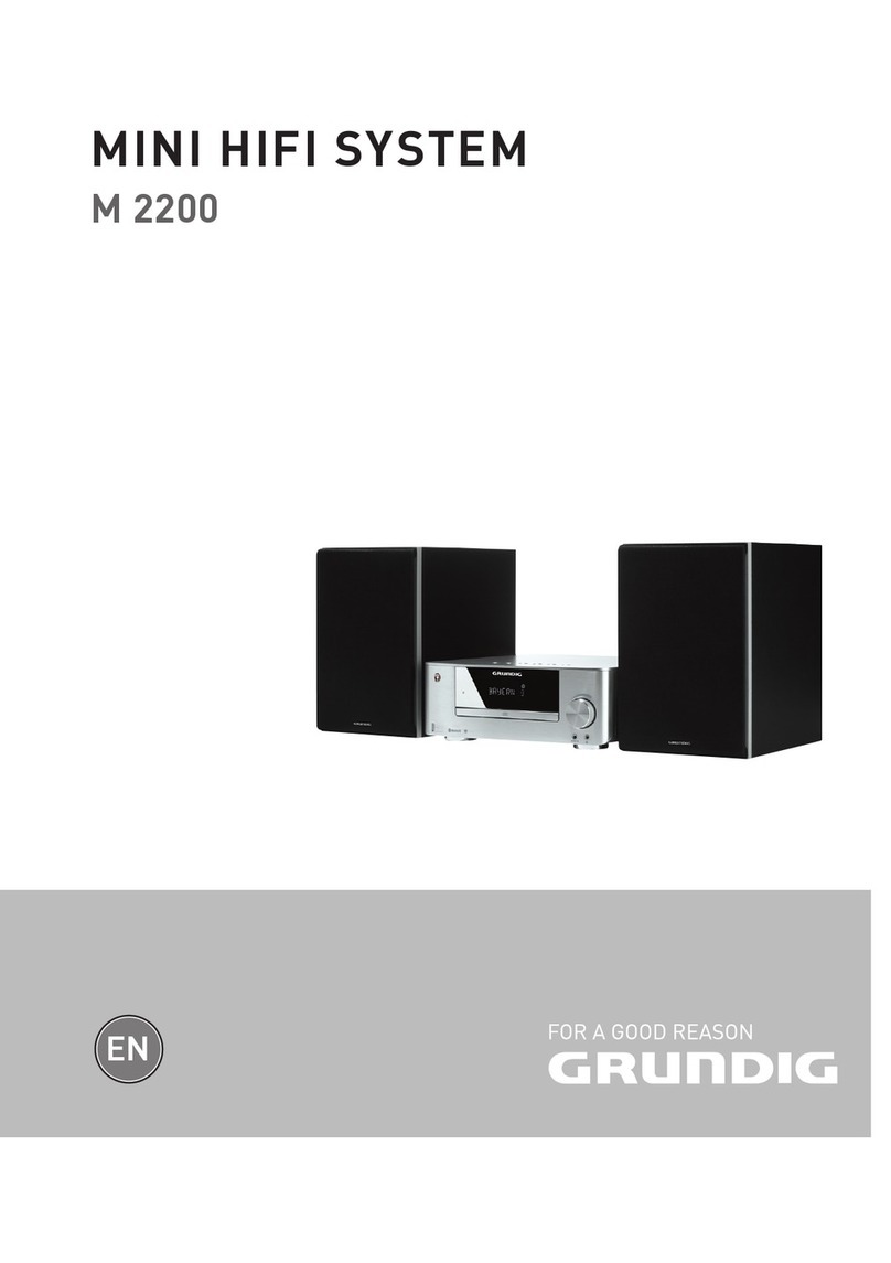 Grundig M 2200 User manual