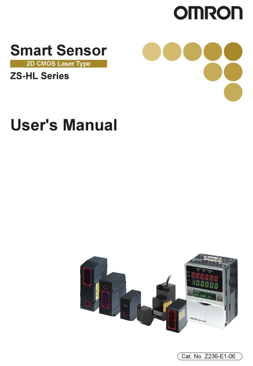 Omron ZS-HL Series User manual