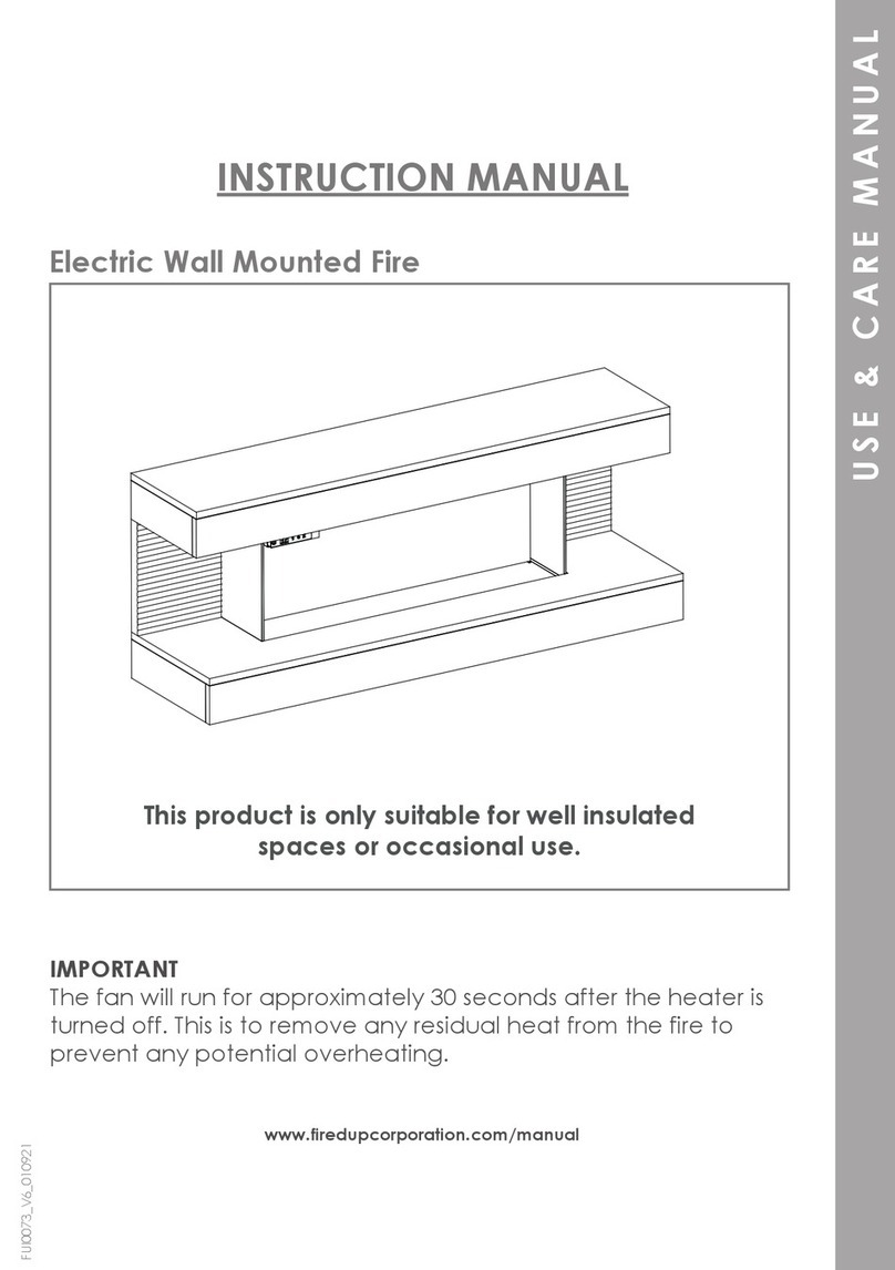 Fired Up Corporation Sureflame WM-9332 User manual Fired Up Corporation Sureflame WM-9332 User manual