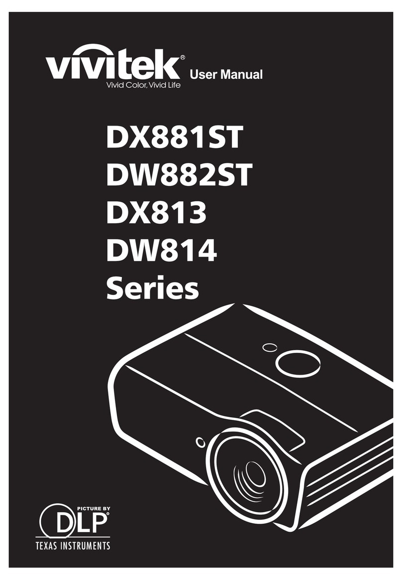 Vivitek DX813 Series user manual